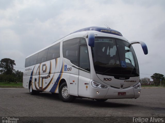 Empresa de Transportes Pionesul 100 na cidade de Pelotas, Rio Grande do Sul, Brasil, por Felipe Alves. Número da foto: #1328397.