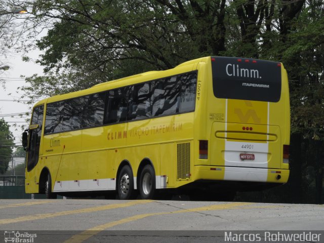 Viação Itapemirim 44901 na cidade de São Paulo, São Paulo, Brasil, por Marcos Rohwedder. Número da foto: #1328661.
