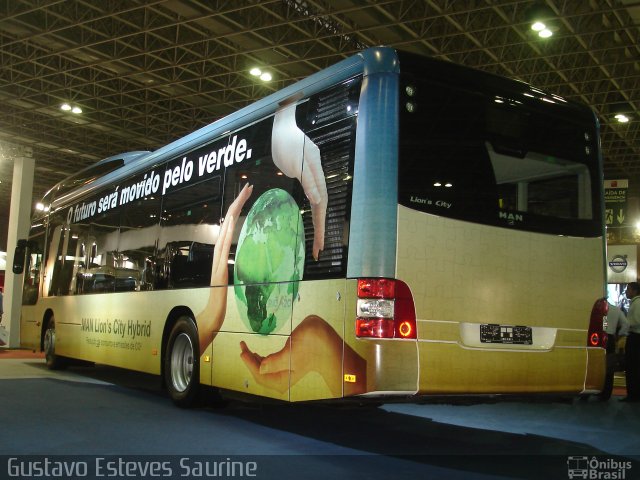 Volkswagen Ônibus e Caminhões - MAN Latin America LIONS CITY HIBRID na cidade de Rio de Janeiro, Rio de Janeiro, Brasil, por Gustavo Esteves Saurine. Número da foto: #1328543.