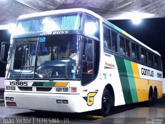 Empresa Gontijo de Transportes 15885 na cidade de Teresina, Piauí, Brasil, por João Victor. ID da foto: 1328070.