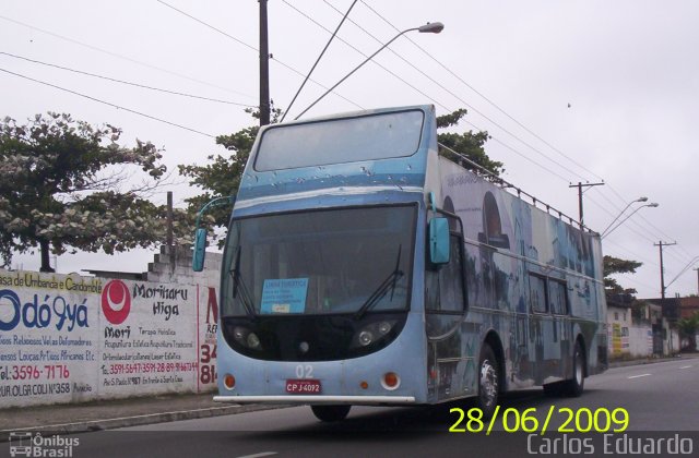 Viação Piracicabana Praia Grande 02 na cidade de Praia Grande, São Paulo, Brasil, por Carlos Eduardo. Número da foto: #1330823.