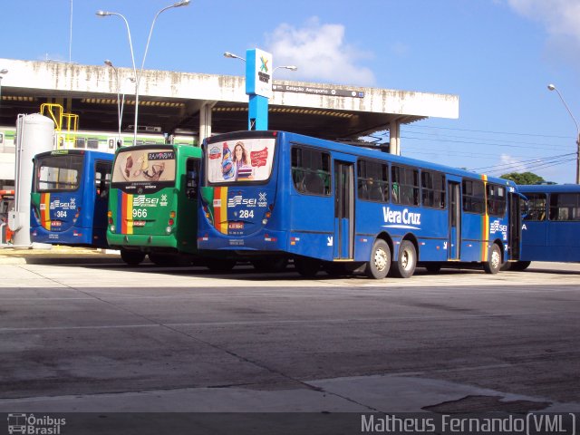 Expresso Vera Cruz 284 na cidade de Recife, Pernambuco, Brasil, por Matheus Fernando. Número da foto: #1330031.