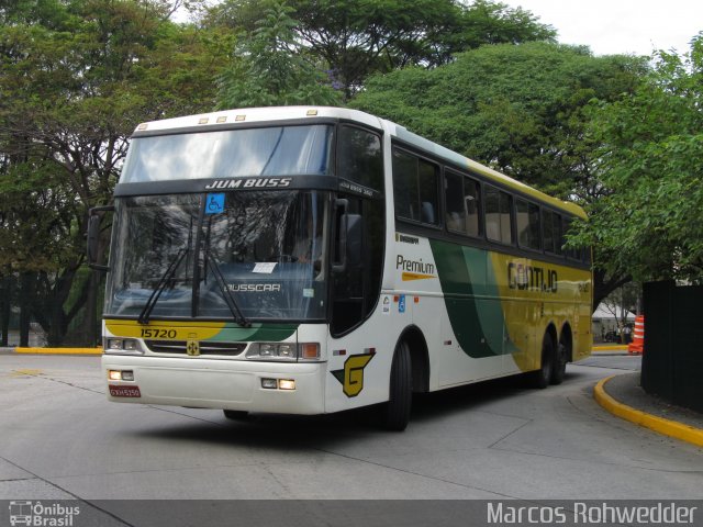 Empresa Gontijo de Transportes 15720 na cidade de São Paulo, São Paulo, Brasil, por Marcos Rohwedder. Número da foto: #1330115.