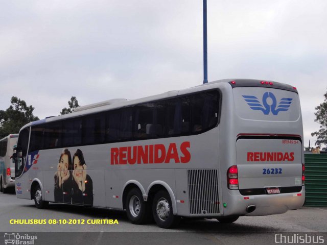 Reunidas Transportes Coletivos 26232 na cidade de Curitiba, Paraná, Brasil, por Paulo Roberto Chulis. Número da foto: #1330863.