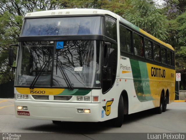 Empresa Gontijo de Transportes 15600 na cidade de São Paulo, São Paulo, Brasil, por Luan Peixoto. ID da foto: 1329510.