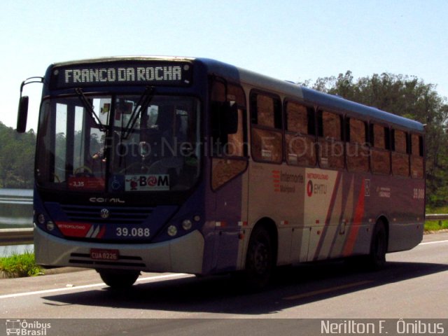 Empresa de Transportes Mairiporã 39.088 na cidade de Franco da Rocha, São Paulo, Brasil, por Nerilton F.  ônibus. Número da foto: #1330852.