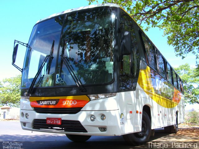 Saritur - Santa Rita Transporte Urbano e Rodoviário 9700 na cidade de Montes Claros, Minas Gerais, Brasil, por Thiago  Pacheco. Número da foto: #1332225.