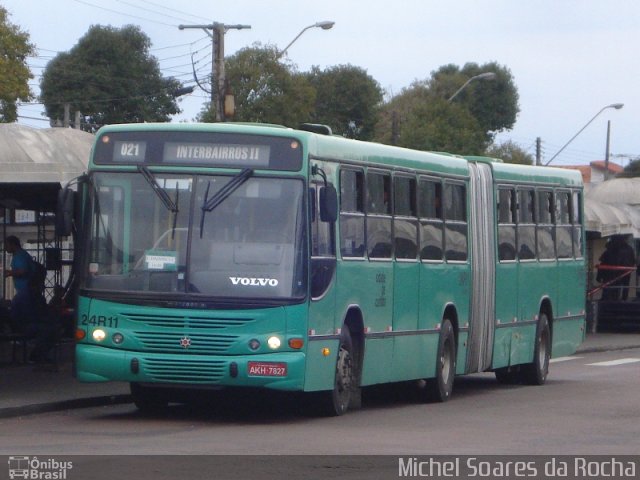 Viação Antonina 24R11 na cidade de Curitiba, Paraná, Brasil, por Michel Soares da Rocha. Número da foto: #1332897.