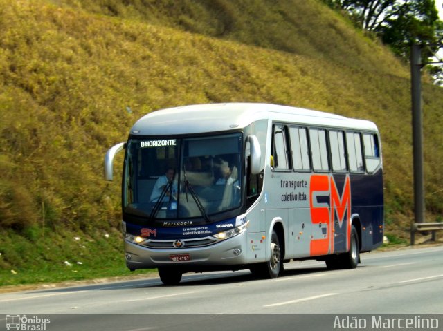 Transporte Coletivo Santa Maria 282 na cidade de Belo Horizonte, Minas Gerais, Brasil, por Adão Raimundo Marcelino. Número da foto: #1332908.
