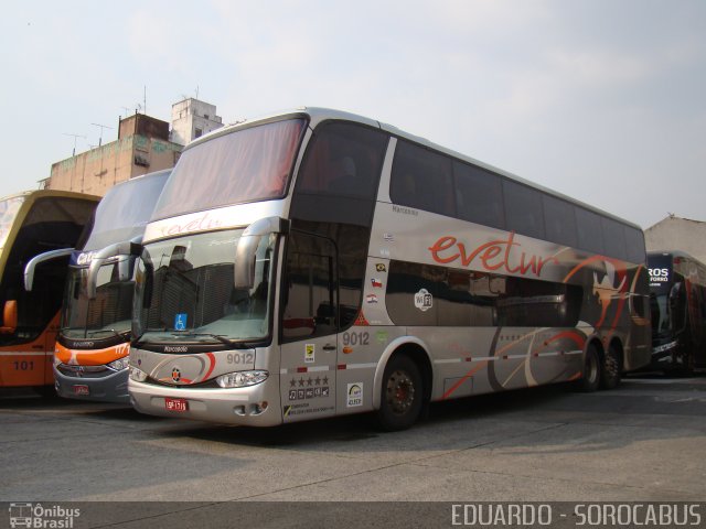 Evetur Turismo 9012 na cidade de São Paulo, São Paulo, Brasil, por EDUARDO - SOROCABUS. Número da foto: #1331412.
