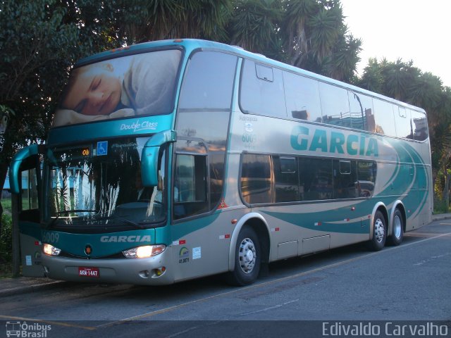 Viação Garcia 6009 na cidade de Curitiba, Paraná, Brasil, por Edivaldo Carvalho. Número da foto: #1331628.