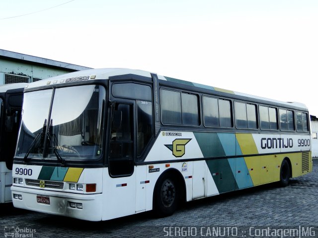 Empresa Gontijo de Transportes 9900 na cidade de Belo Horizonte, Minas Gerais, Brasil, por Sérgio Augusto Braga Canuto. ID da foto: 1379632.