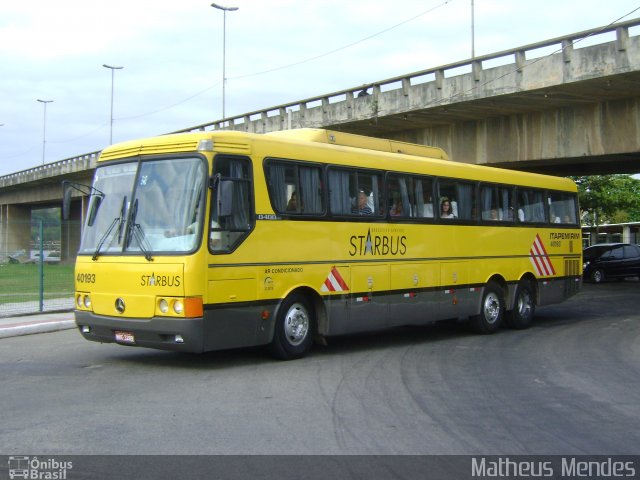Viação Itapemirim 40193 na cidade de Vitória, Espírito Santo, Brasil, por Matheus Mendes. Número da foto: #1378292.