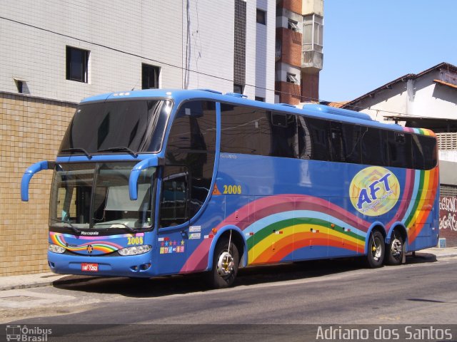 AFT Transportes e Turismo 2008 na cidade de Fortaleza, Ceará, Brasil, por Adriano dos Santos. Número da foto: #1378770.