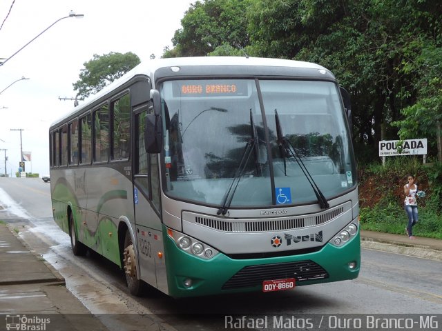Turin Transportes 1280 na cidade de Ouro Branco, Minas Gerais, Brasil, por Rafael Matos. Número da foto: #1398047.