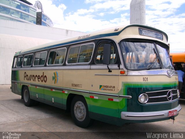 Passaredo Transporte e Turismo 101 na cidade de São Paulo, São Paulo, Brasil, por Wagner Lima. Número da foto: #1398284.