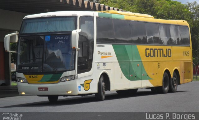 Empresa Gontijo de Transportes 11725 na cidade de Araxá, Minas Gerais, Brasil, por Lucas Borges . ID da foto: 1397696.