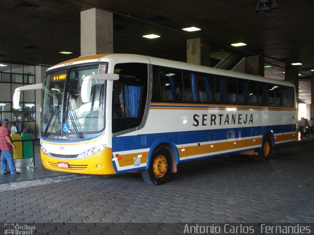 Viação Sertaneja 540 na cidade de Belo Horizonte, Minas Gerais, Brasil, por Antonio Carlos Fernandes. Número da foto: #1396853.