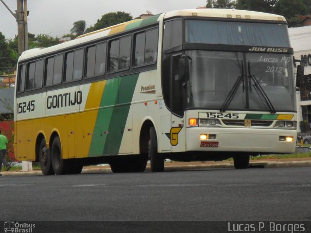 Empresa Gontijo de Transportes 15245 na cidade de Araxá, Minas Gerais, Brasil, por Lucas Borges . ID da foto: 1396812.