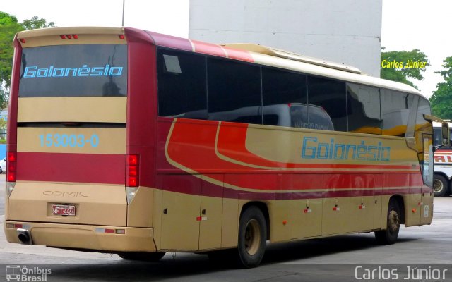 Auto Viação Goianésia 153003-0 na cidade de Goiânia, Goiás, Brasil, por Carlos Júnior. Número da foto: #1396502.