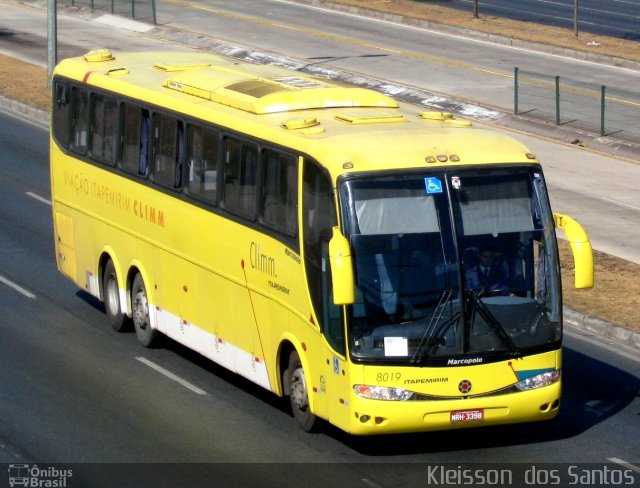 Viação Itapemirim 8019 na cidade de Belo Horizonte, Minas Gerais, Brasil, por Kleisson  dos Santos. Número da foto: #1399209.