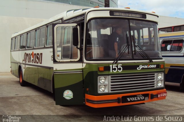Viação Graciosa 155 na cidade de São Paulo, São Paulo, Brasil, por André Luiz Gomes de Souza. Número da foto: #1399732.