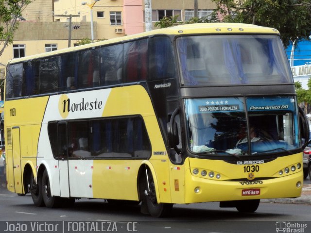 Viação Nordeste 1030 na cidade de Fortaleza, Ceará, Brasil, por João Victor. Número da foto: #1400795.