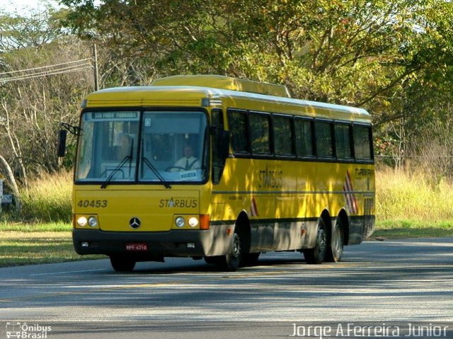 Viação Itapemirim 40453 na cidade de Leopoldina, Minas Gerais, Brasil, por Alexandre  Alvarenga. Número da foto: #1400181.