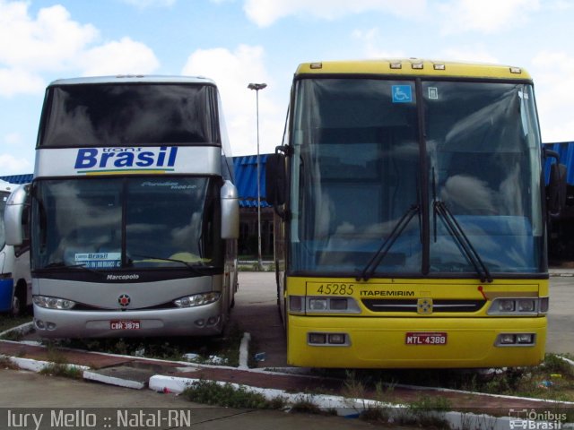 Viação Itapemirim 45285 na cidade de Natal, Rio Grande do Norte, Brasil, por Iury  Mello. ID da foto: 1398915.