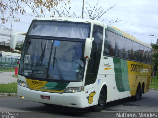 Empresa Gontijo de Transportes 11995 na cidade de Vitória, Espírito Santo, Brasil, por Matheus Mendes. Número da foto: #1399637.
