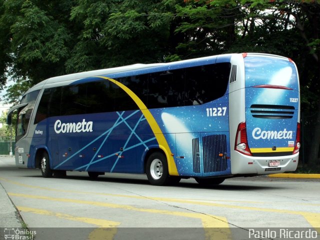 Viação Cometa 11227 na cidade de São Paulo, São Paulo, Brasil, por Paulo Ricardo. ID da foto: 1403088.