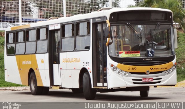 Viação Araguarina 3159 na cidade de , por Vicente Pinto Moreira. ID da foto: 1402983.