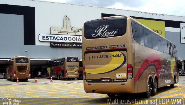 Poloni Turismo 3200 na cidade de Goiânia, Goiás, Brasil, por Vicente Pinto Moreira. Número da foto: #1402068.