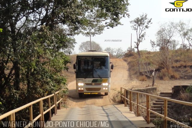 Empresa Gontijo de Transportes 3125 na cidade de Ponto Chique, Minas Gerais, Brasil, por Wágner  Gontijo. Número da foto: #1401178.