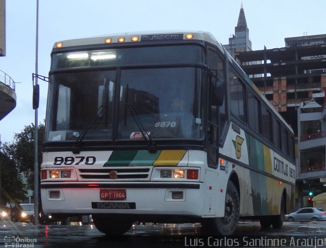 Empresa Gontijo de Transportes 8870 na cidade de Belo Horizonte, Minas Gerais, Brasil, por Luís Carlos Santinne Araújo. Número da foto: #1402304.