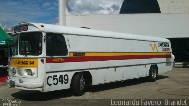 Ônibus Particulares C549 na cidade de São Paulo, São Paulo, Brasil, por Leonardo Fávero  Brandet. Número da foto: #1401604.
