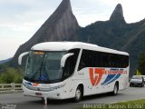 Viação Teresópolis RJ 203.012 na cidade de Teresópolis, Rio de Janeiro, Brasil, por Alexandre  Magnus. ID da foto: :id.