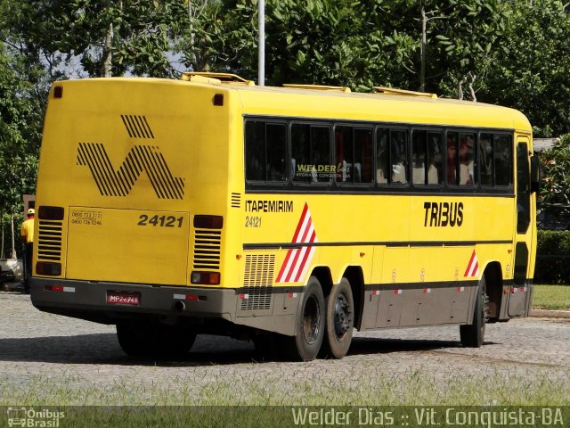 Viação Itapemirim 24121 na cidade de Vitória da Conquista, Bahia, Brasil, por Welder Dias. ID da foto: 1404170.