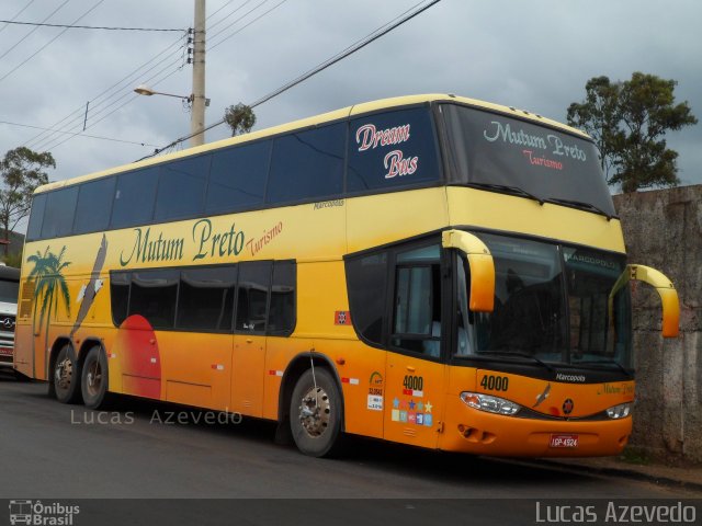 Viação Mutum Preto 4000 na cidade de Ouro Preto, Minas Gerais, Brasil, por Lucas Azevedo. Número da foto: #1404506.