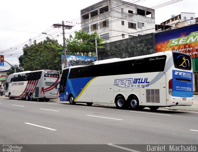 Arara Azul Turismo 2009 na cidade de Vitória, Espírito Santo, Brasil, por Daniel  Machado. Número da foto: #1403977.