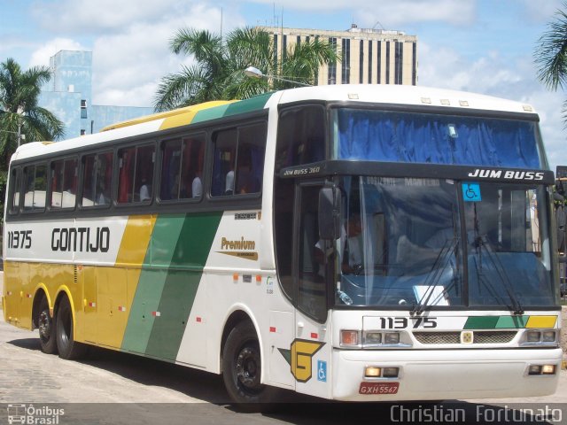 Empresa Gontijo de Transportes 11375 na cidade de Governador Valadares, Minas Gerais, Brasil, por Christian  Fortunato. ID da foto: 1403366.