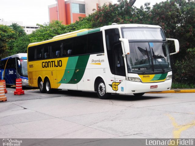 Empresa Gontijo de Transportes 11815 na cidade de São Paulo, São Paulo, Brasil, por Leonardo Fidelli. Número da foto: #1405700.