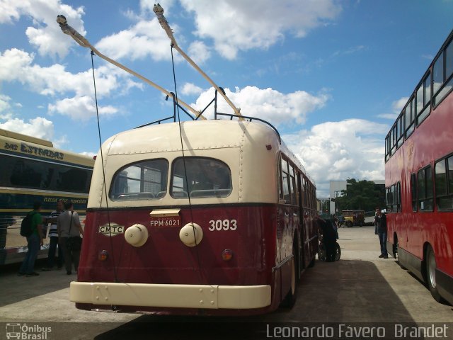 CMTC - Companhia Municipal de Transportes Coletivos 3093 na cidade de São Paulo, São Paulo, Brasil, por Leonardo Fávero  Brandet. Número da foto: #1405866.