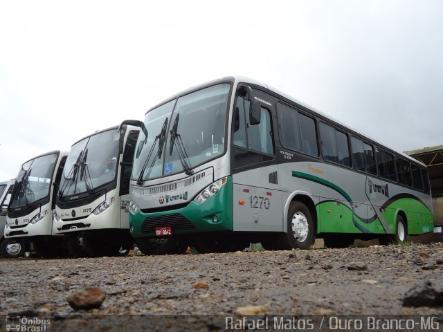 Turin Transportes 1270 na cidade de Ouro Branco, Minas Gerais, Brasil, por Rafael Matos. Número da foto: #1406709.