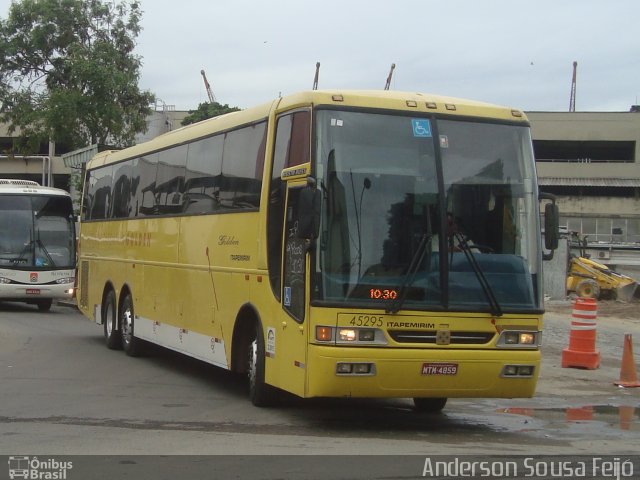 Viação Itapemirim 45295 na cidade de Rio de Janeiro, Rio de Janeiro, Brasil, por Anderson Sousa Feijó. Número da foto: #1408668.