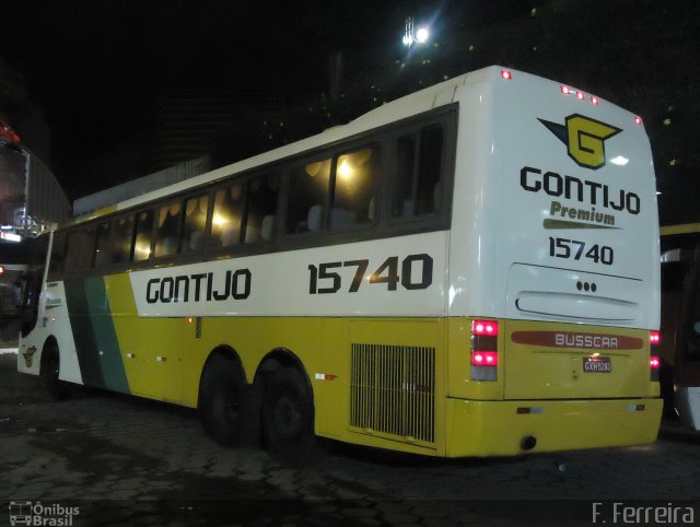 Empresa Gontijo de Transportes 15740 na cidade de Belo Horizonte, Minas Gerais, Brasil, por Fabri Ferreira. ID da foto: 1407807.