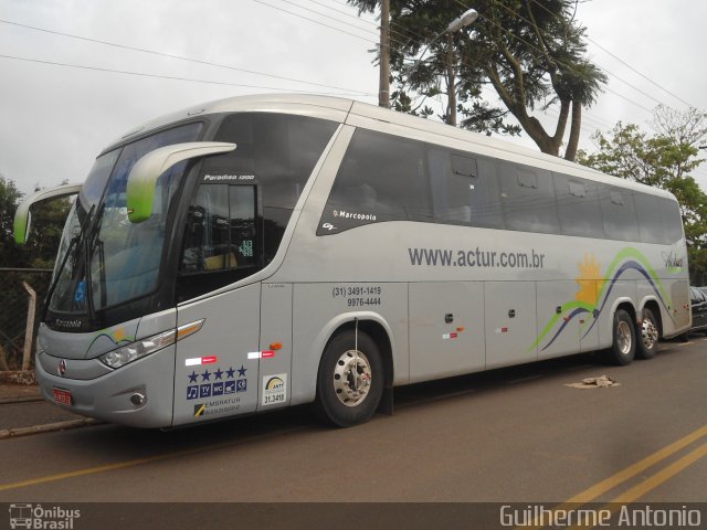Actur Viagens 3046 na cidade de Araxá, Minas Gerais, Brasil, por Guilherme Antonio. Número da foto: #1408272.