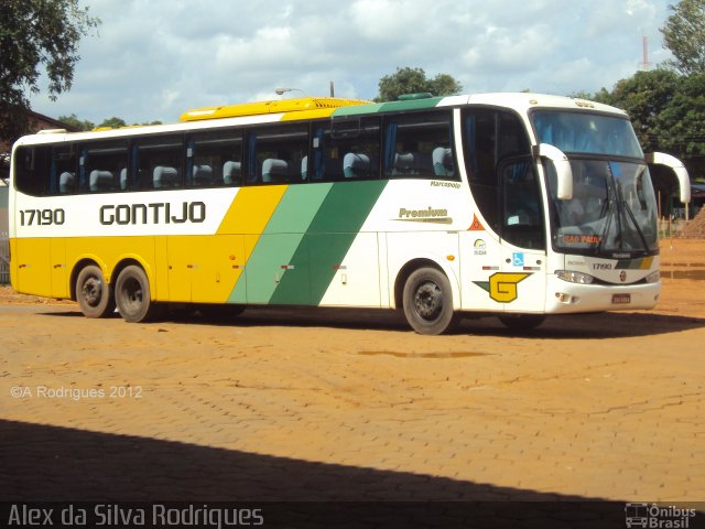 Empresa Gontijo de Transportes 17190 na cidade de Porto Velho, Rondônia, Brasil, por Alex da Silva Rodrigues. Número da foto: #1408560.