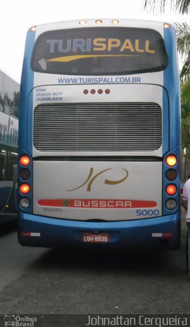 Turispall Transporte e Turismo 5000 na cidade de Roseira, São Paulo, Brasil, por Johnattan Cerqueira. Número da foto: #1409363.