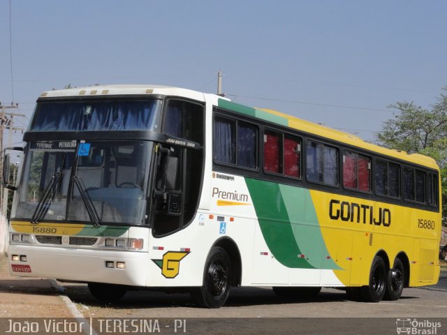 Empresa Gontijo de Transportes 15880 na cidade de Teresina, Piauí, Brasil, por João Victor. ID da foto: 1408165.